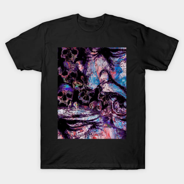 Panic Attack // Glitch Art T-Shirt by MSGCNS